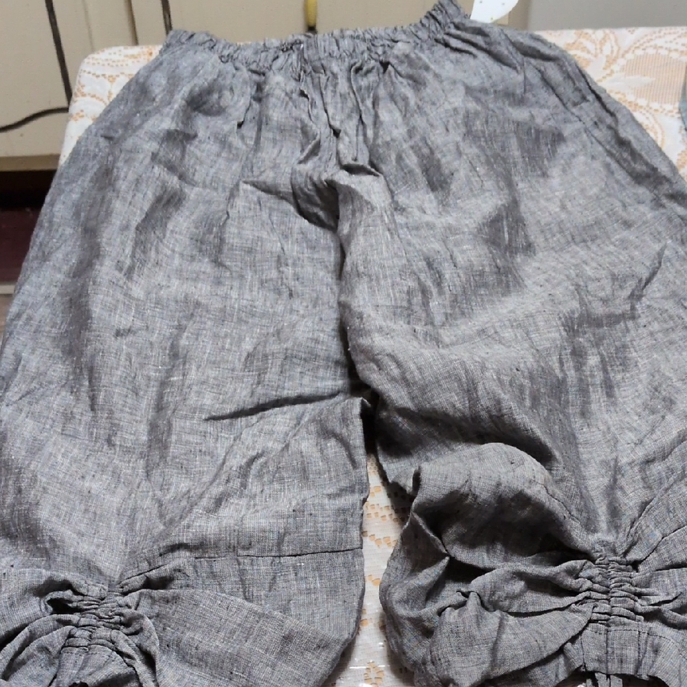 bryn Walker Charcoal Textured Pants